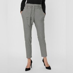 Vero Moda Monochrome Patterned Ankle Pants